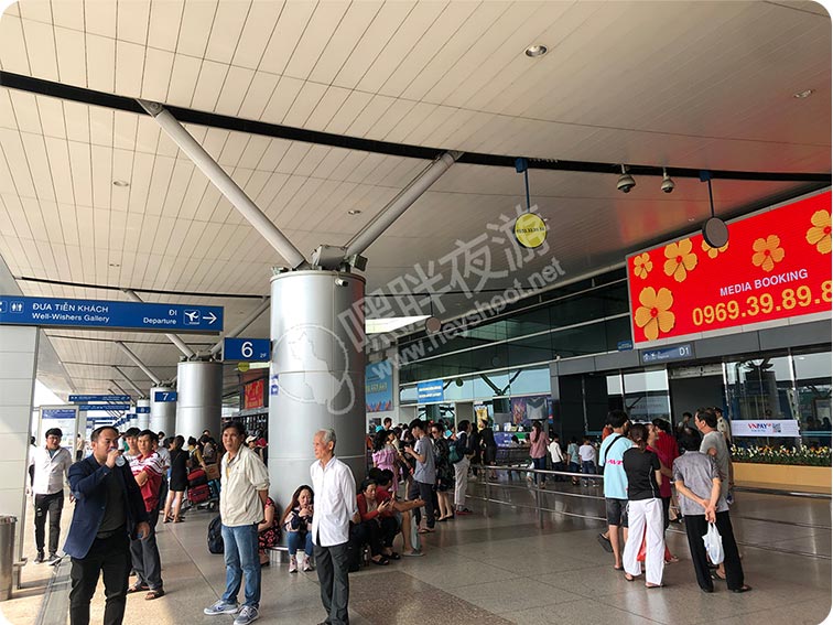 胡志明新山一国际机场外景
